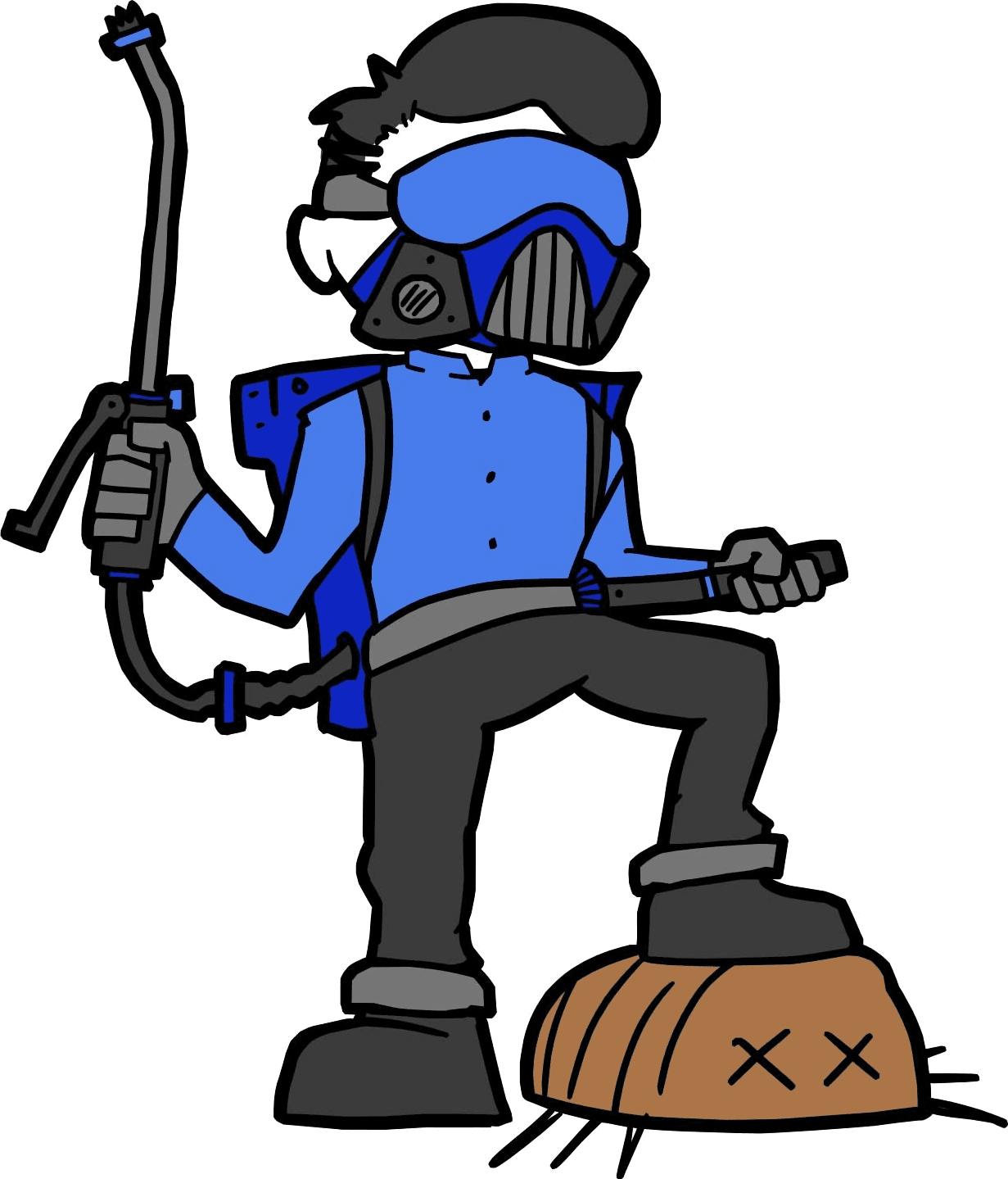 Terminatus Pest Control mascot logo